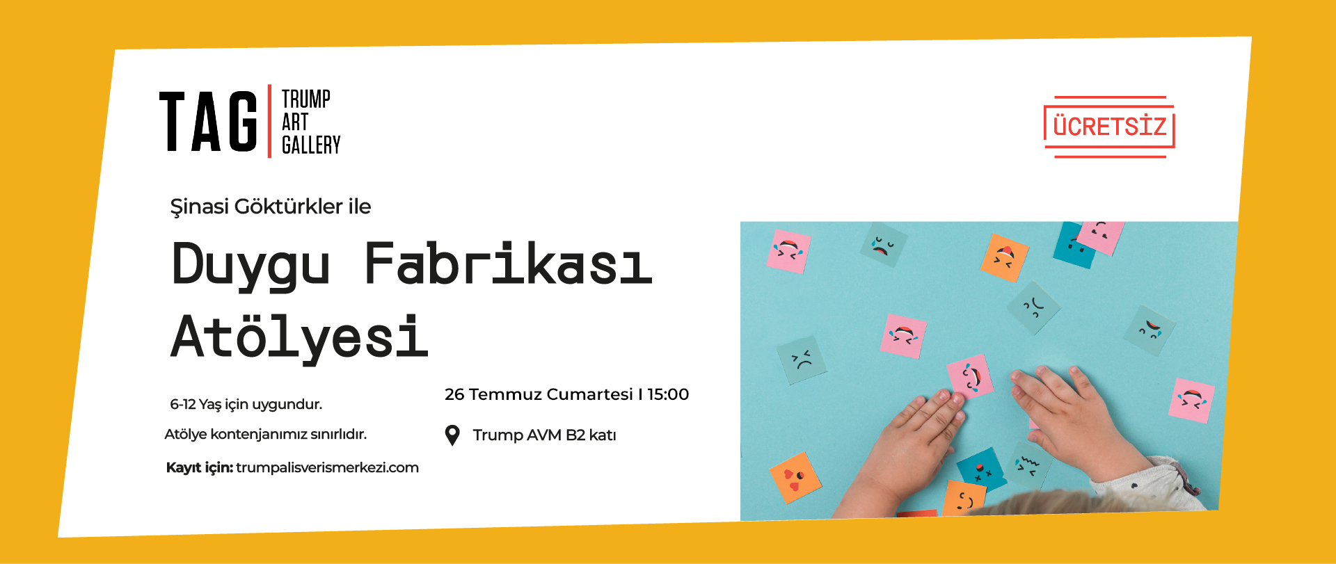 Şinasi Göktürkler ile Duygu Fabrikası Atölyesi
