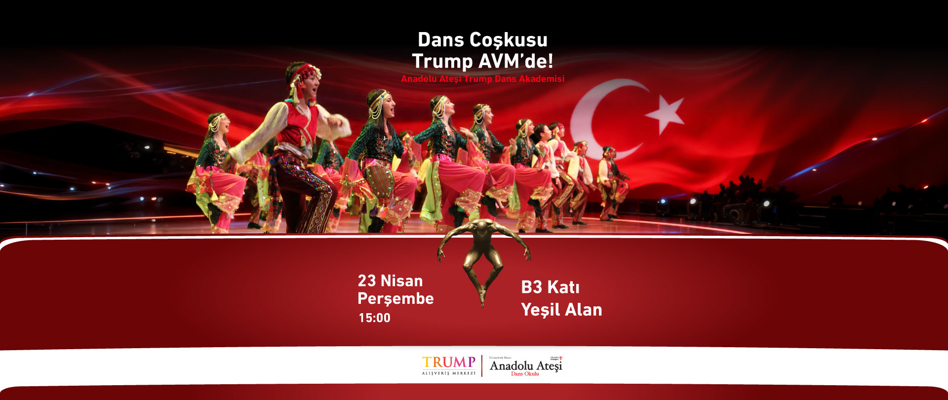 Dans Co�kusu Trump AVM'de!