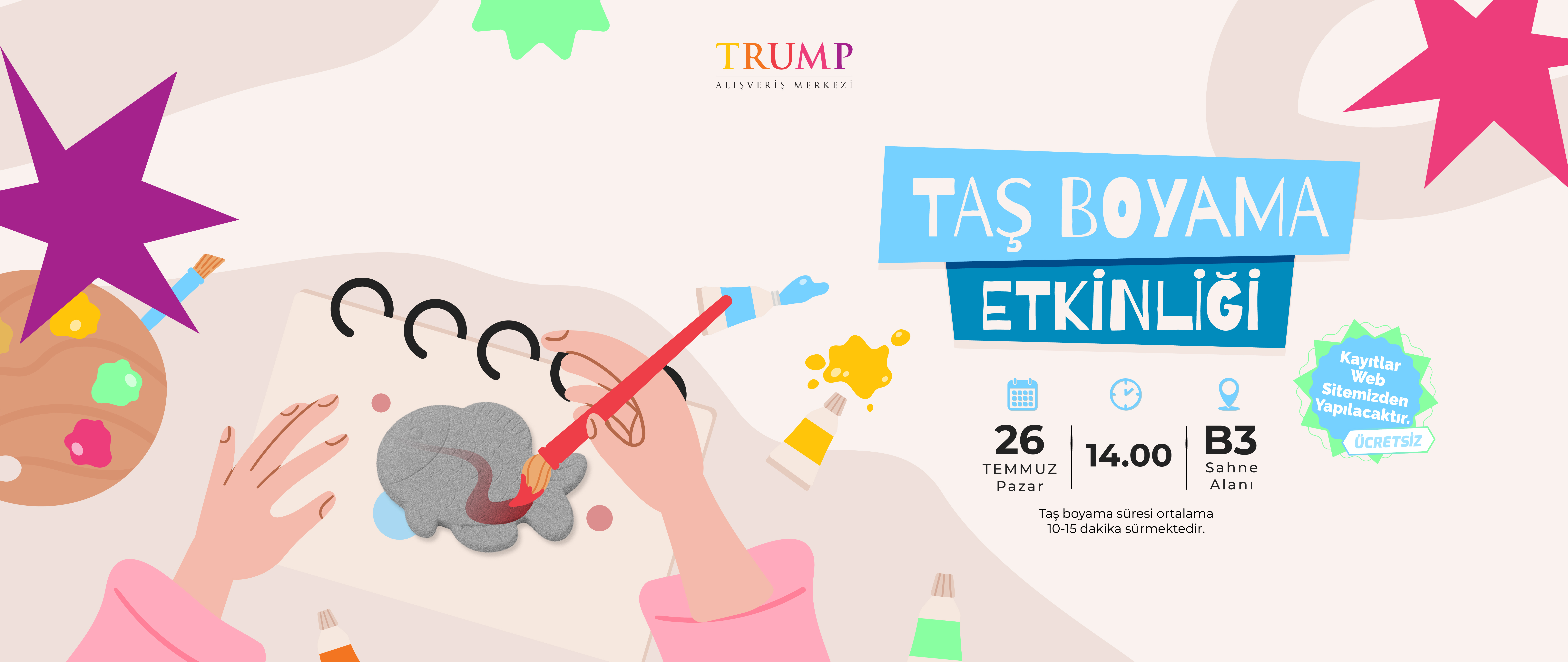 Ta� Boyama Etkinli�i